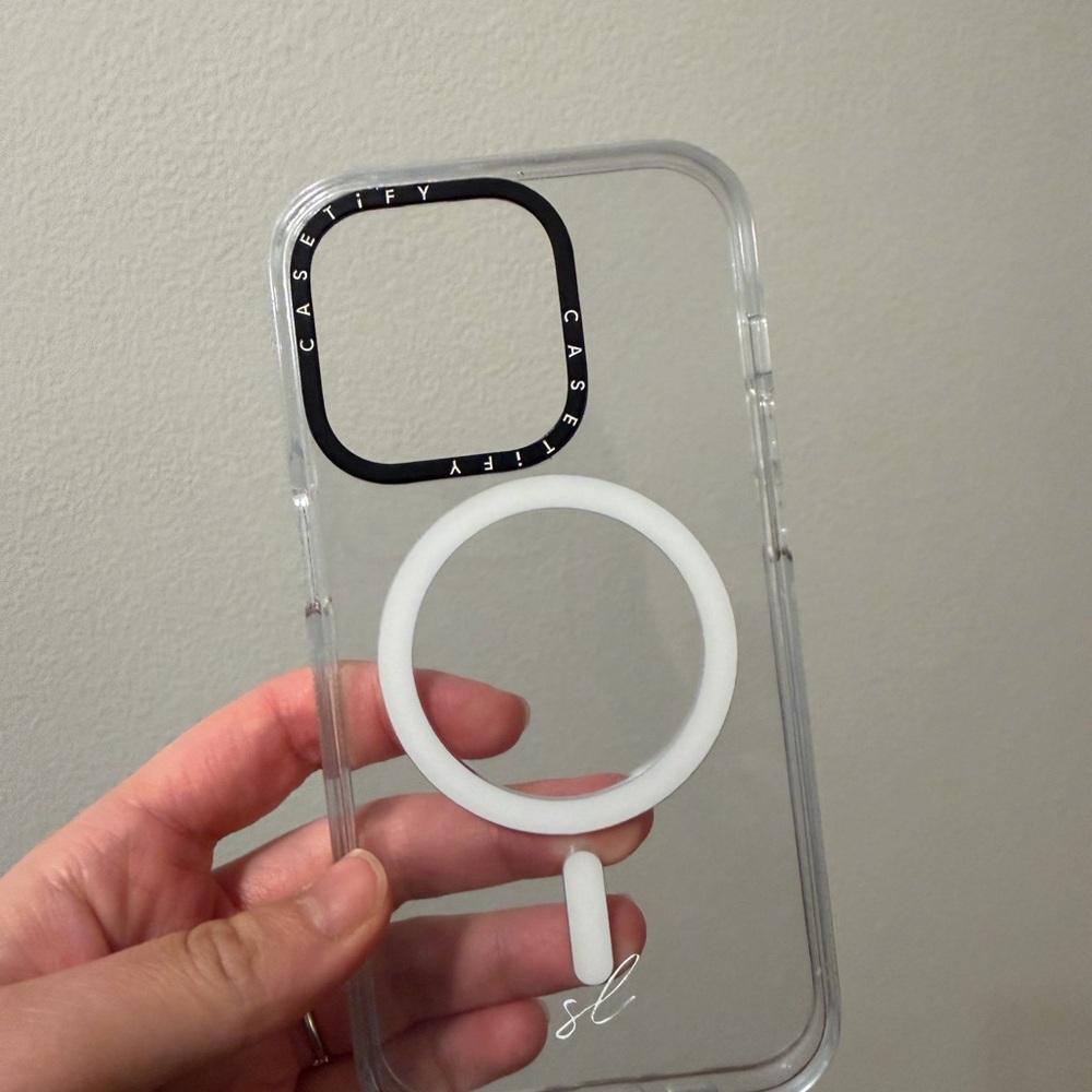 Casetify Clear Impact MagSafe iPhone 14 Pro Case